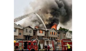 Ashton Estates blaze totals several townhomes
